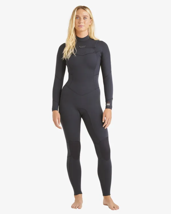3/2MM SALTY DAYZ 2022  TRAJE DE SURF CON CREMALLERA EN EL PECHO PARA MUJER