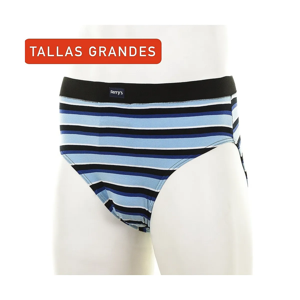 5425b SLIP CERRADO RAYAS HORIZONTALES
