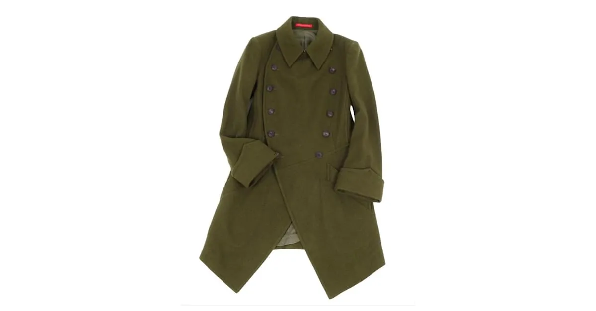 abrigo Yohji Yamamoto Caqui 