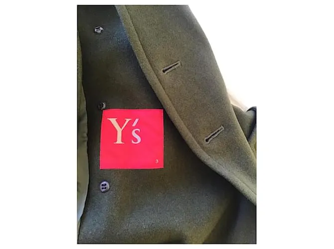 abrigo Yohji Yamamoto Caqui 