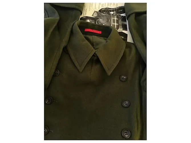 abrigo Yohji Yamamoto Caqui 