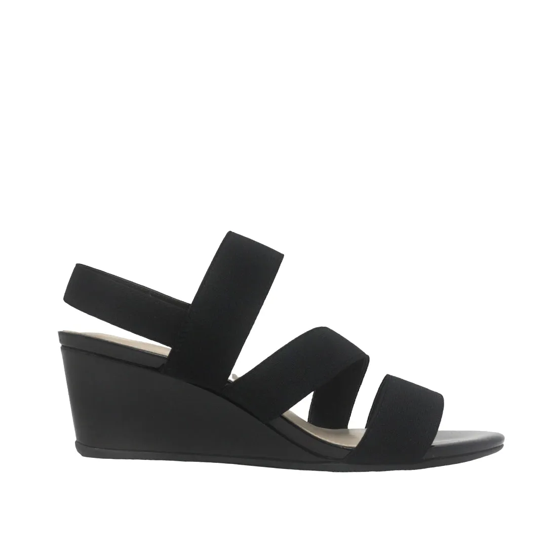 ADOC Sandalias de cuña Blessing color negro