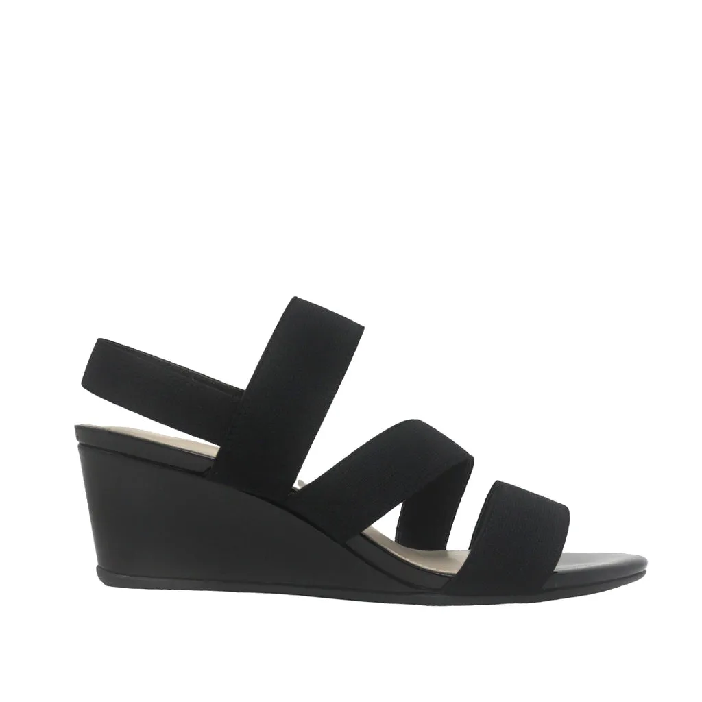 ADOC Sandalias de cuña Blessing color negro