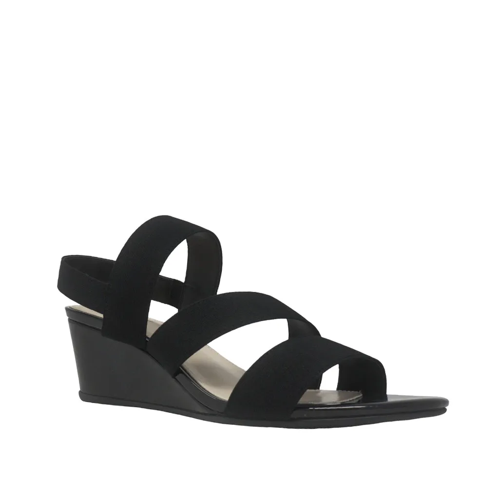 ADOC Sandalias de cuña Blessing color negro