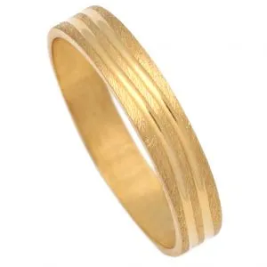 Anillo Oro Amarillo 4 mm.