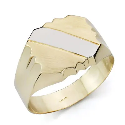 Anillo Oro Sello de Hombre