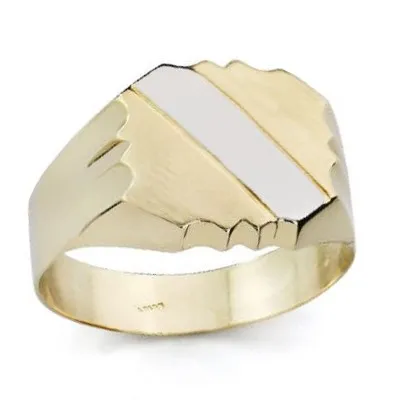 Anillo Oro Sello de Hombre
