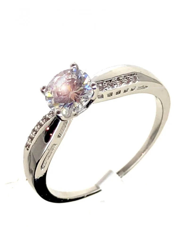 ANILLOS PARA MUJER SOLITARIOS ELEGANTES EN BISUTERIA FINA