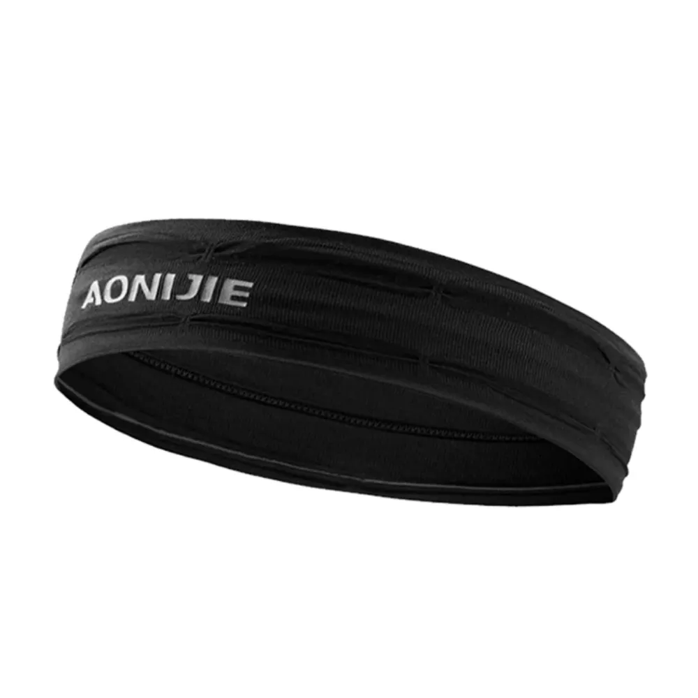 AONIJIE SPORTS HEADBAND NEGRA