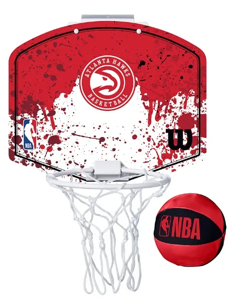 aro Wilson NBA TEAM MINI HOOP ATLANTA HAWKS