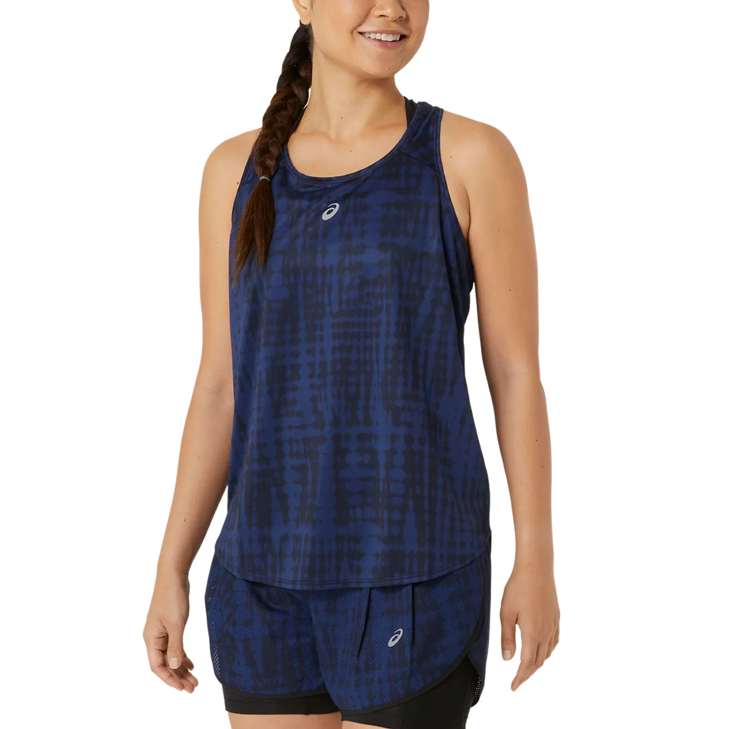 Asics Road All Over Print Top