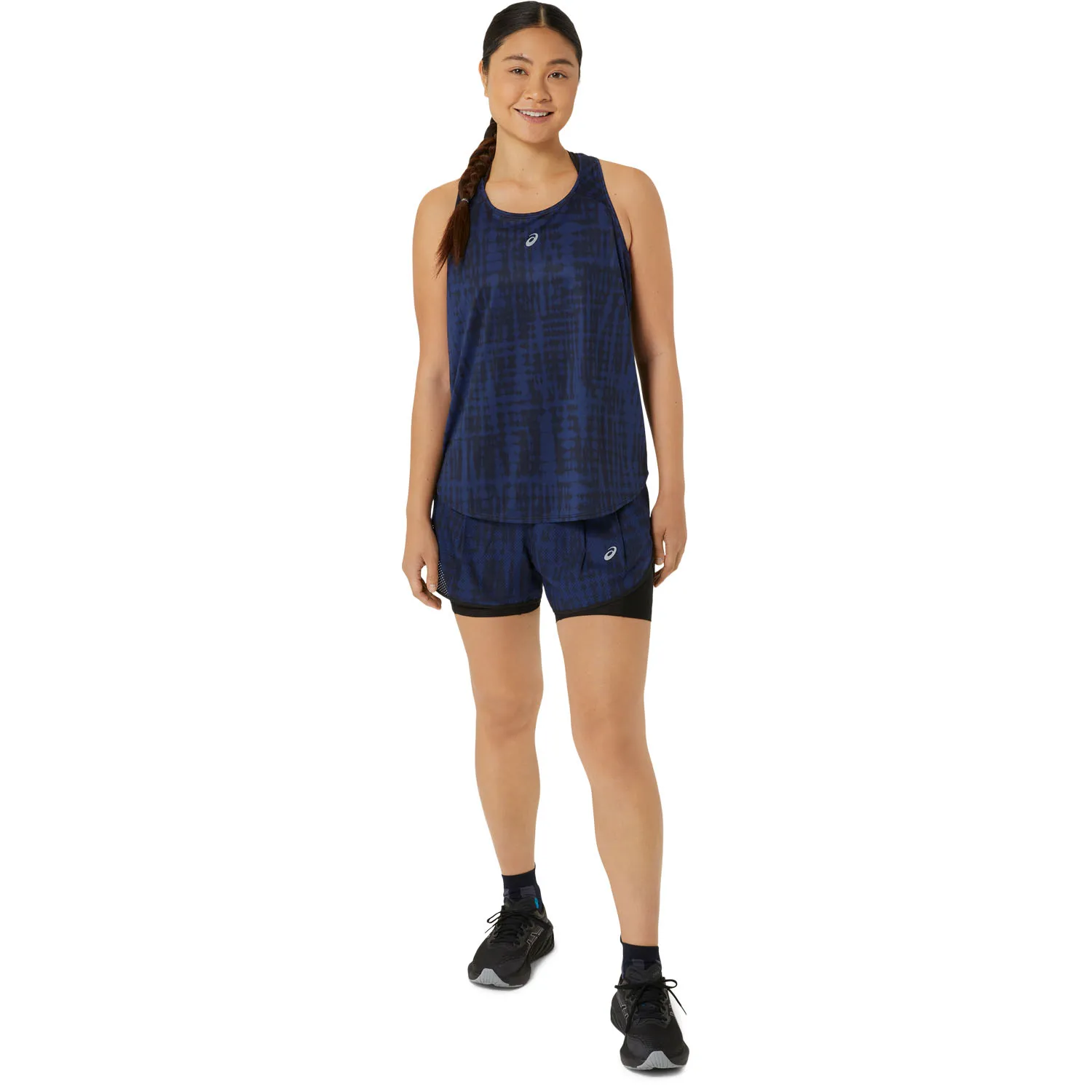 Asics Road All Over Print Top
