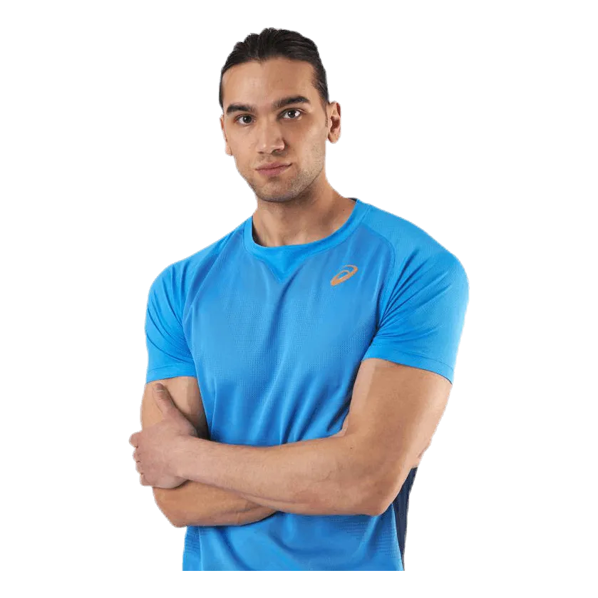 Asics Tennis SS Tee Blue