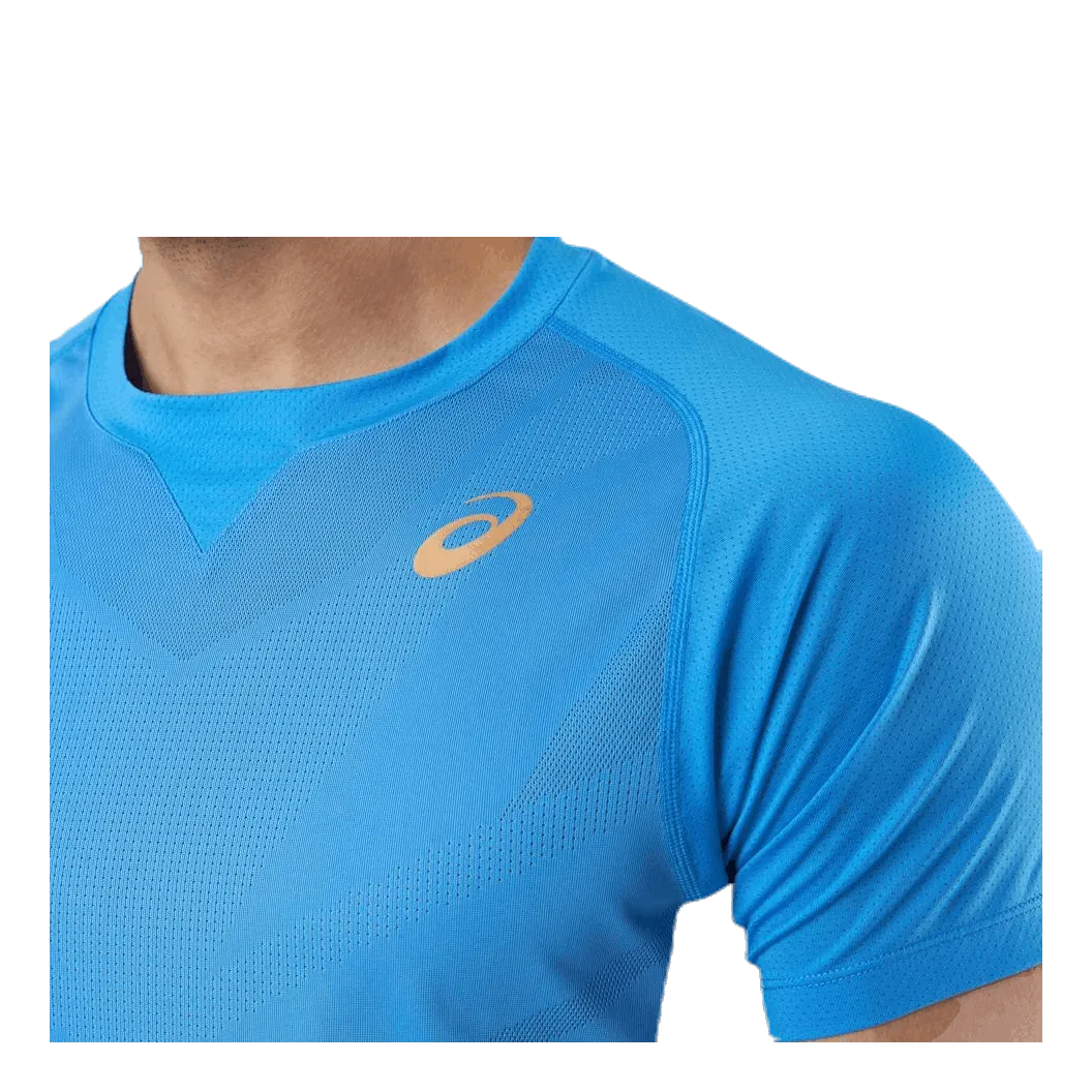 Asics Tennis SS Tee Blue