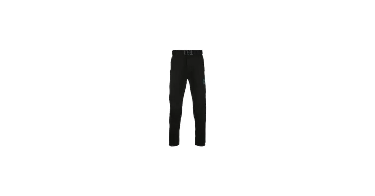 Autre Marque Chino bajo con interior de pernera Negro 