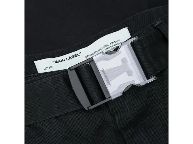 Autre Marque Chino bajo con interior de pernera Negro 