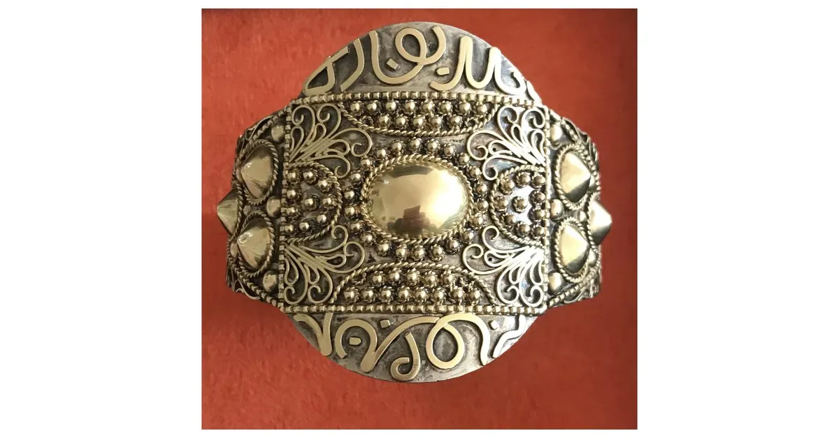 Autre Marque puños Plata 