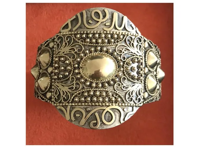 Autre Marque puños Plata 