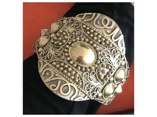 Autre Marque puños Plata 