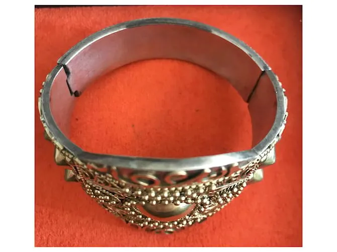 Autre Marque puños Plata 