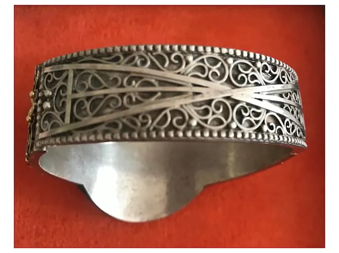 Autre Marque puños Plata 