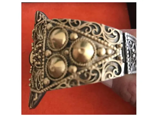 Autre Marque puños Plata 