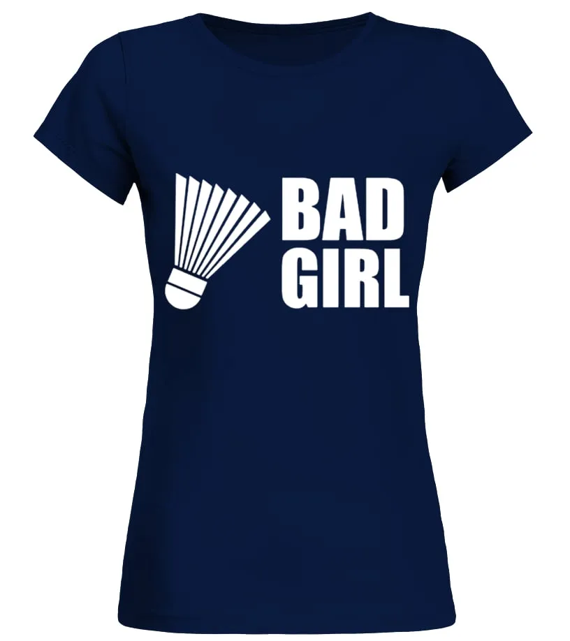 badminton Play mom team badmin tshirt Camiseta cuello redondo Mujer