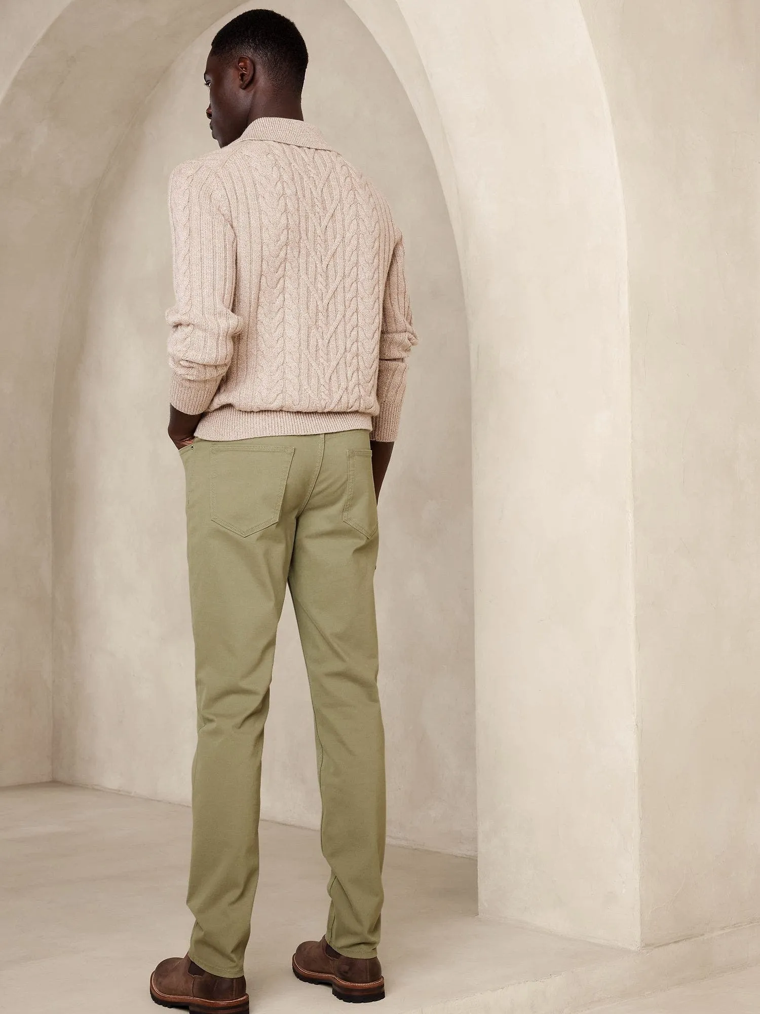 BANANA REPUBLIC PANTALÓN HOMBRE SLIM TRAVELER