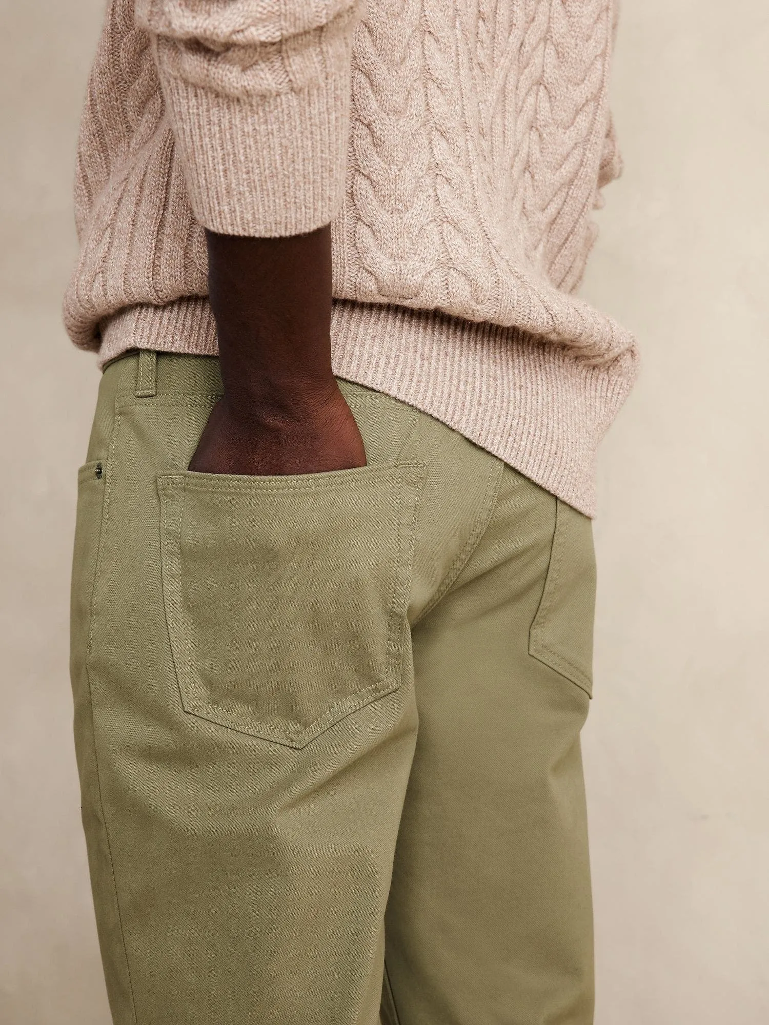 BANANA REPUBLIC PANTALÓN HOMBRE SLIM TRAVELER