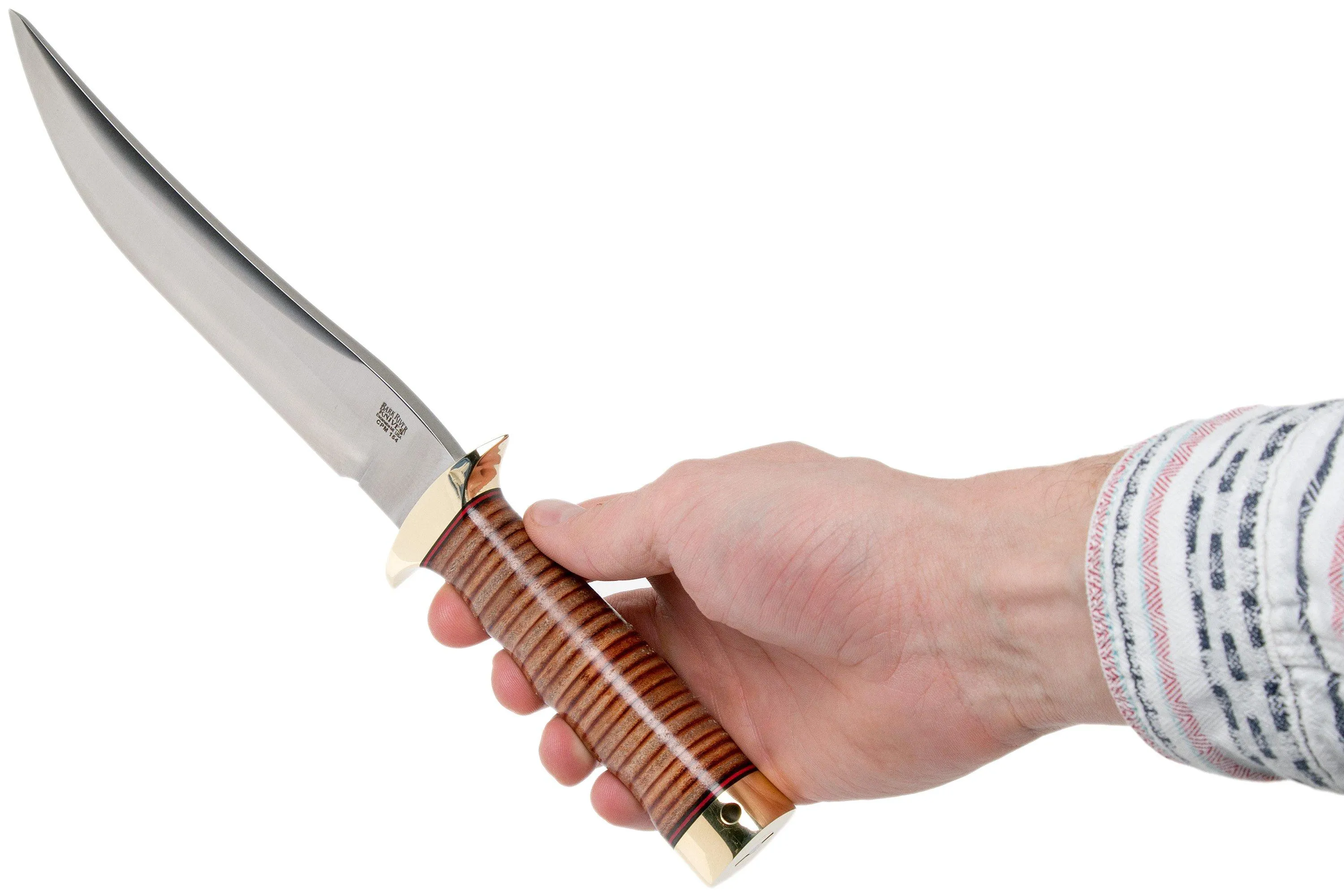 BARK RIVER MACVSOG RECONDO BOWIE CPM154, STACKED LEATHER