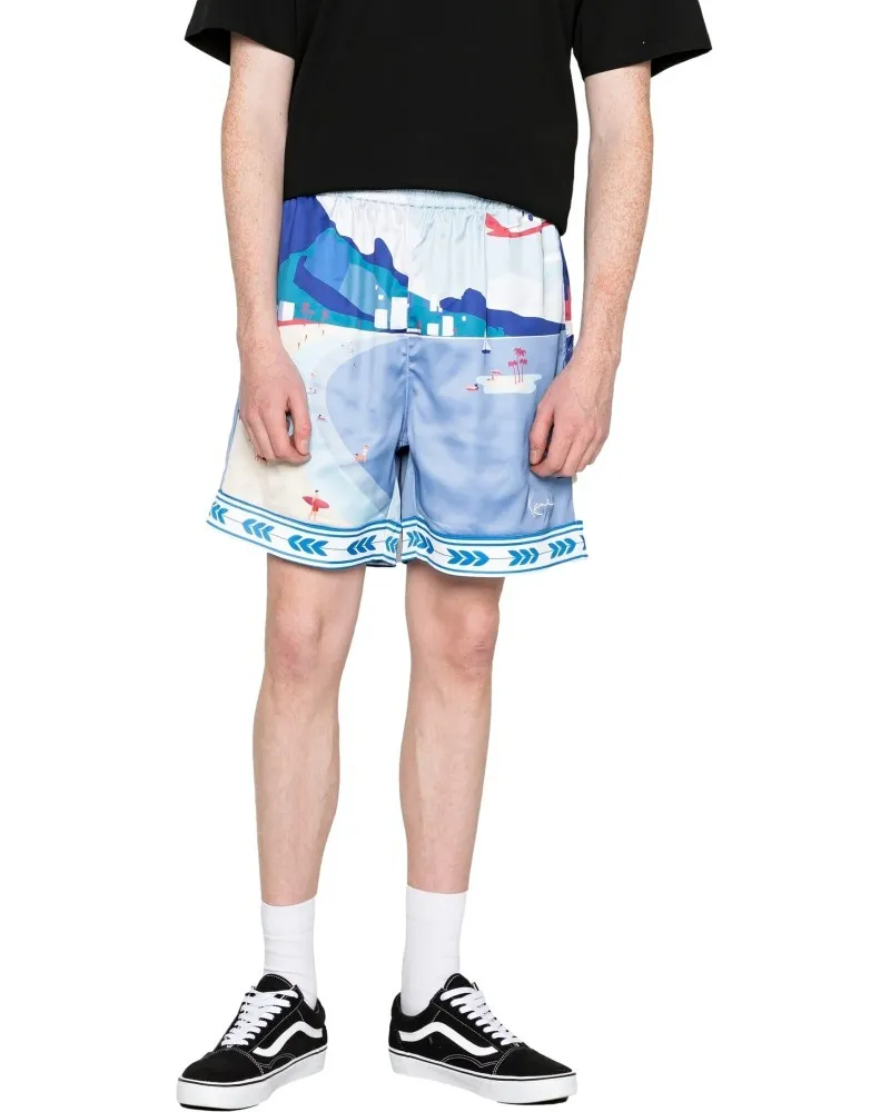 Bermuda karl kani small signature notif resort shorts
