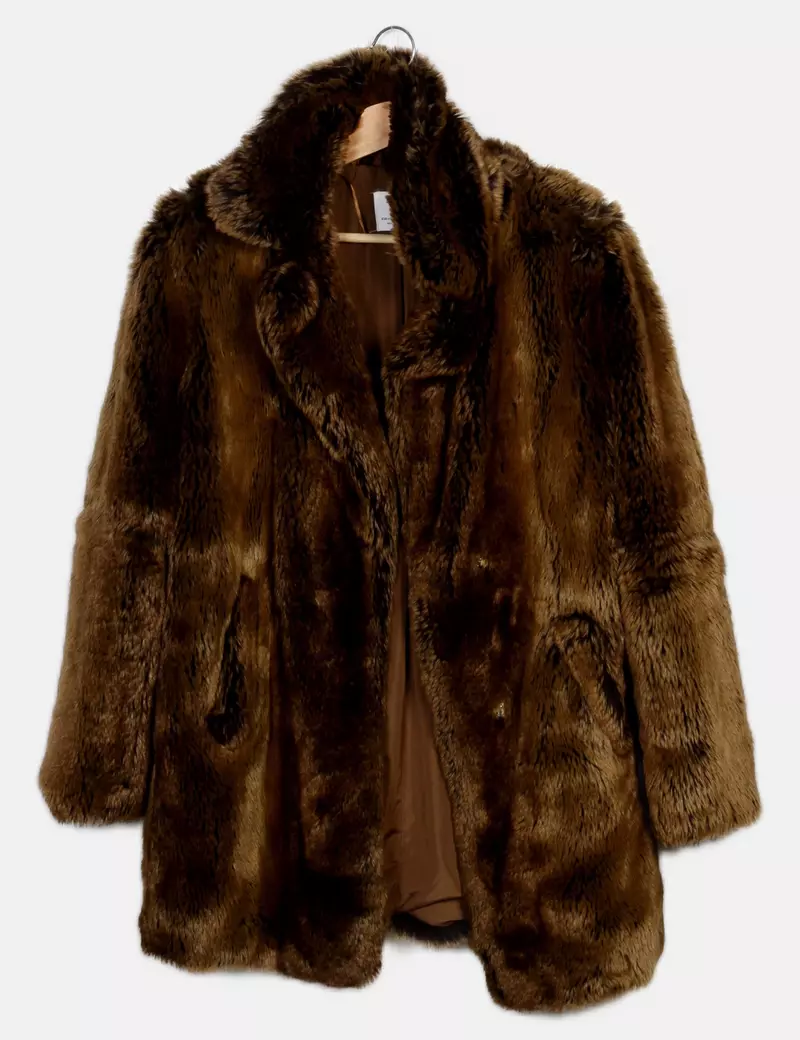 Bershka Chaquetón pelo
