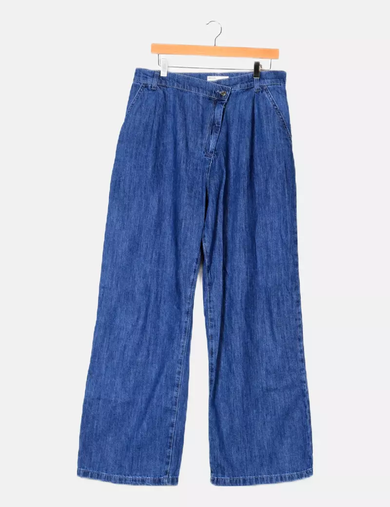 Bershka Jeans straight azul