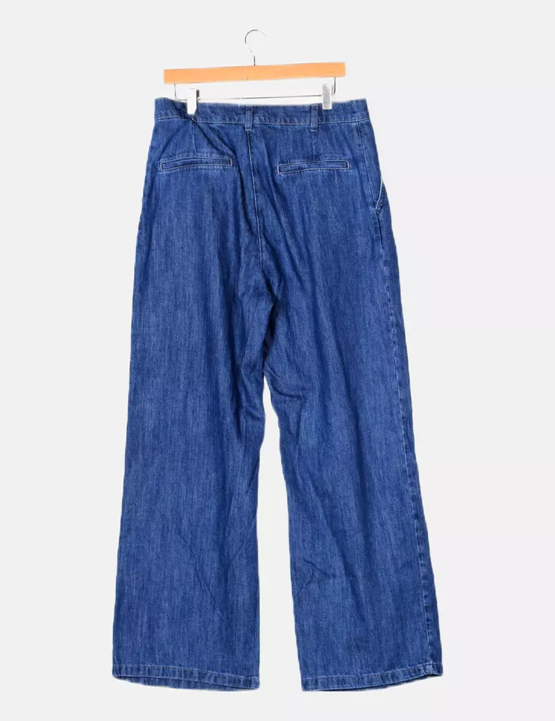 Bershka Jeans straight azul