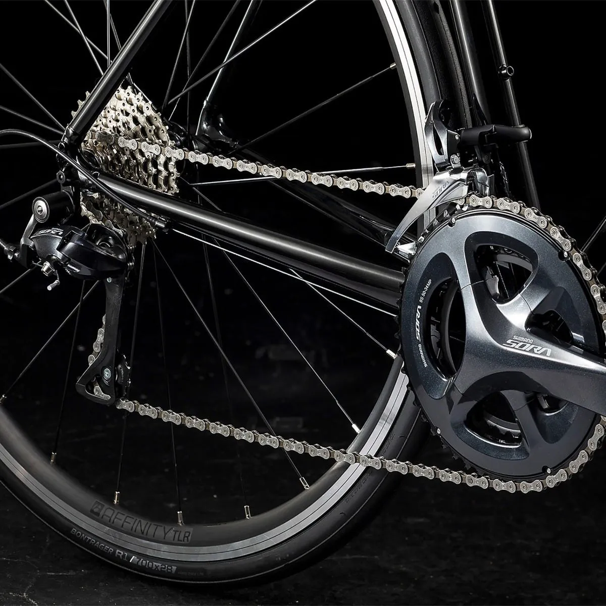 Bicicleta Ruta Trek Domane AL 3 Negra 2019