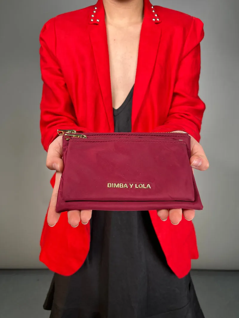 BIMBA Y LOLA Monedero Burdeo