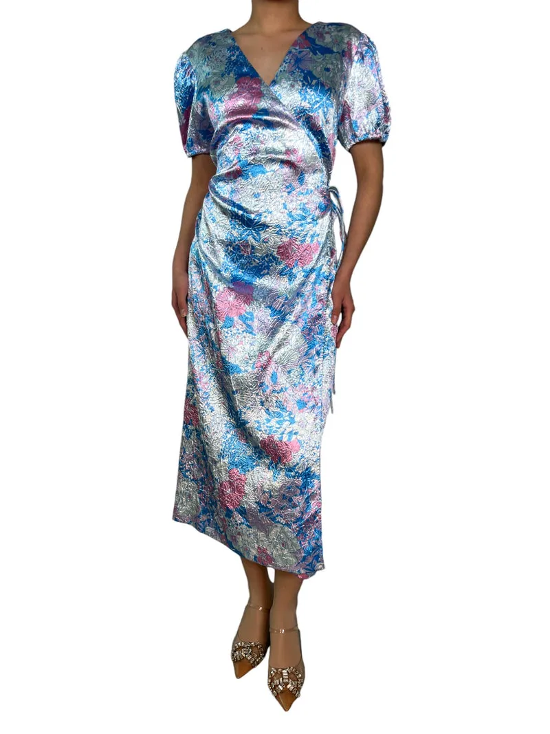 BIMBA Y LOLA Vestido Wrap Satinado