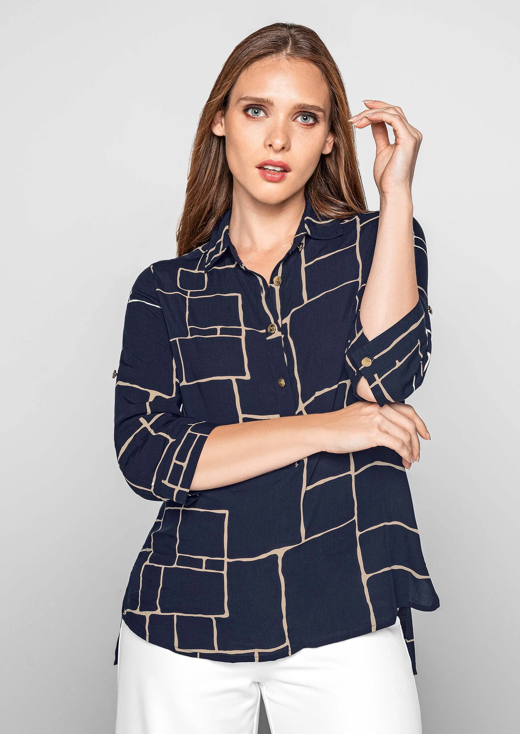 BLUSA ANNE KLEIN PARA MUJER 53200