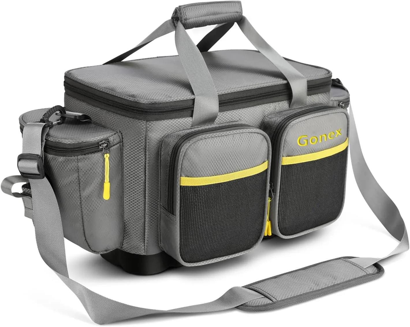 Bolsa de Pesca Impermeable de poliéster con Correa de Hombro Acolchada y Base Antideslizante  Adecuada para 3600 3700 Tackle Box