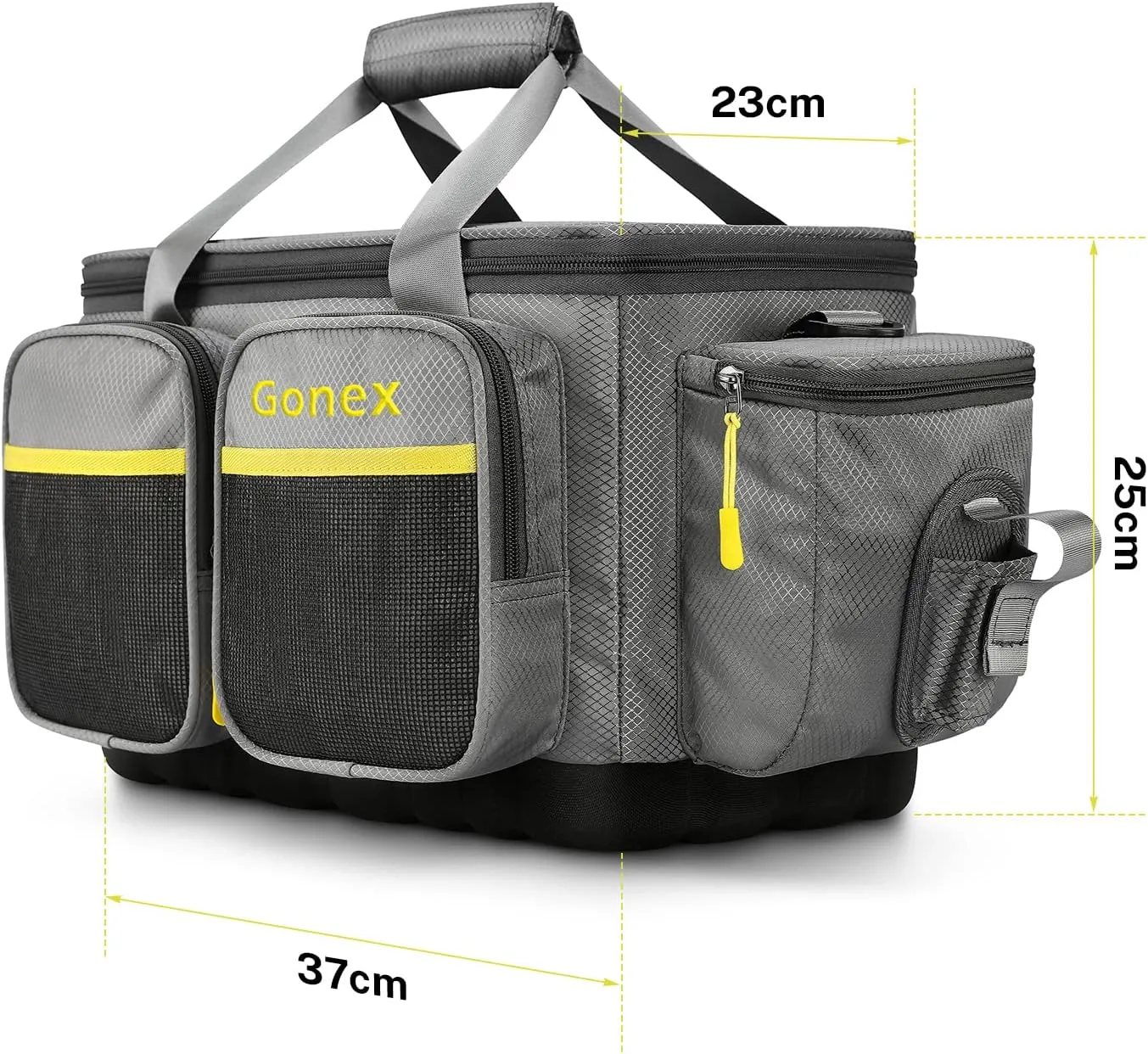 Bolsa de Pesca Impermeable de poliéster con Correa de Hombro Acolchada y Base Antideslizante  Adecuada para 3600 3700 Tackle Box