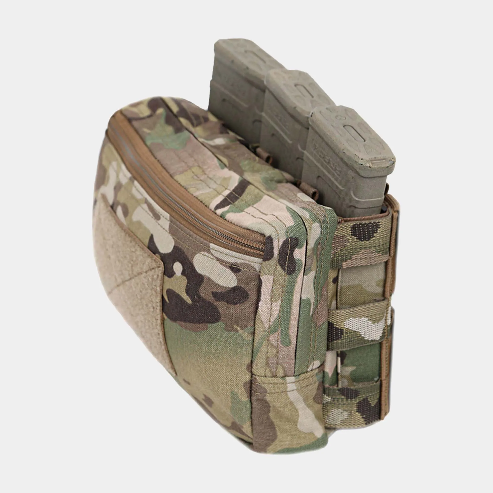 BOLSILLO MOLLE CON PORTACARGADOR TRIPLE  WARRIOR ASSAULT