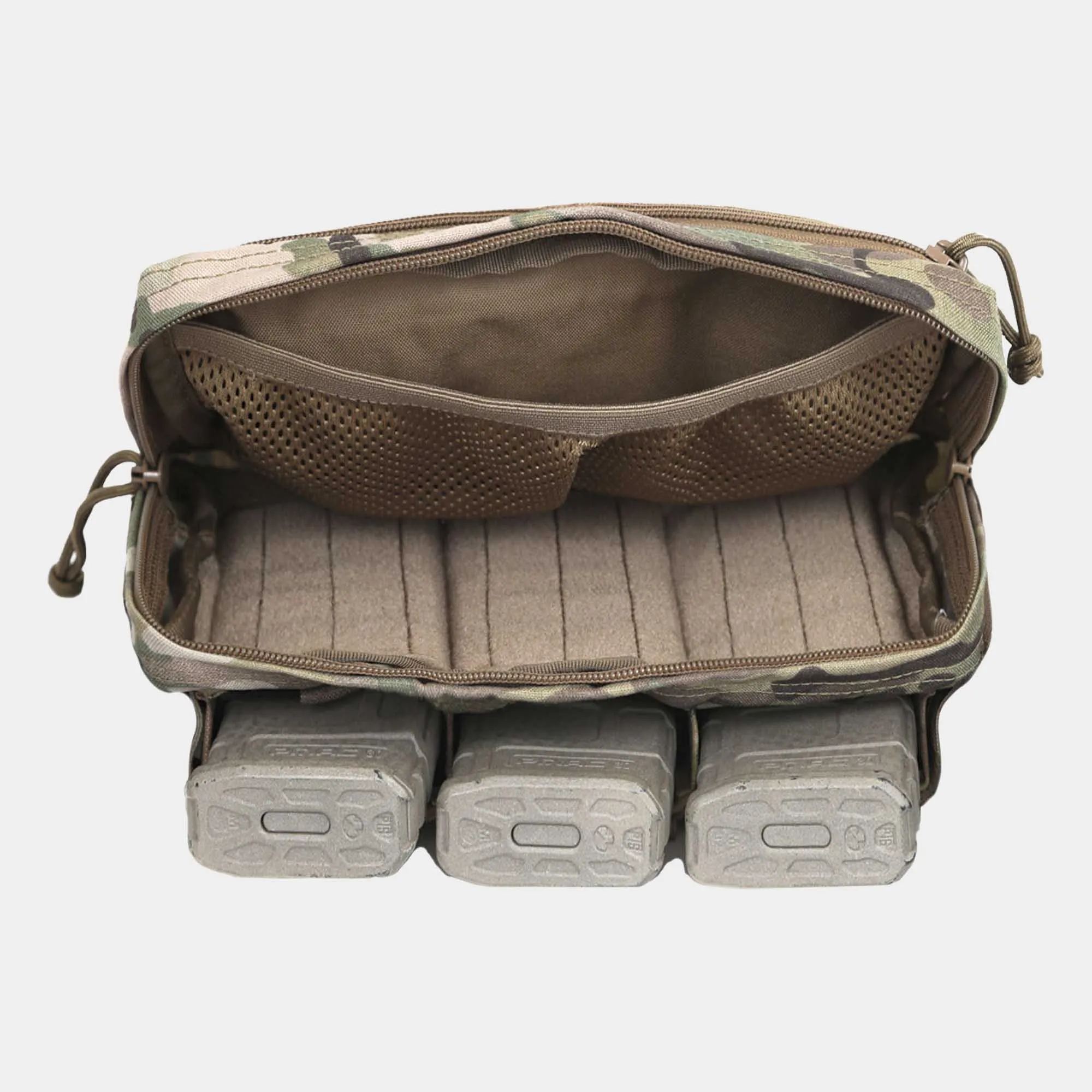 BOLSILLO MOLLE CON PORTACARGADOR TRIPLE  WARRIOR ASSAULT