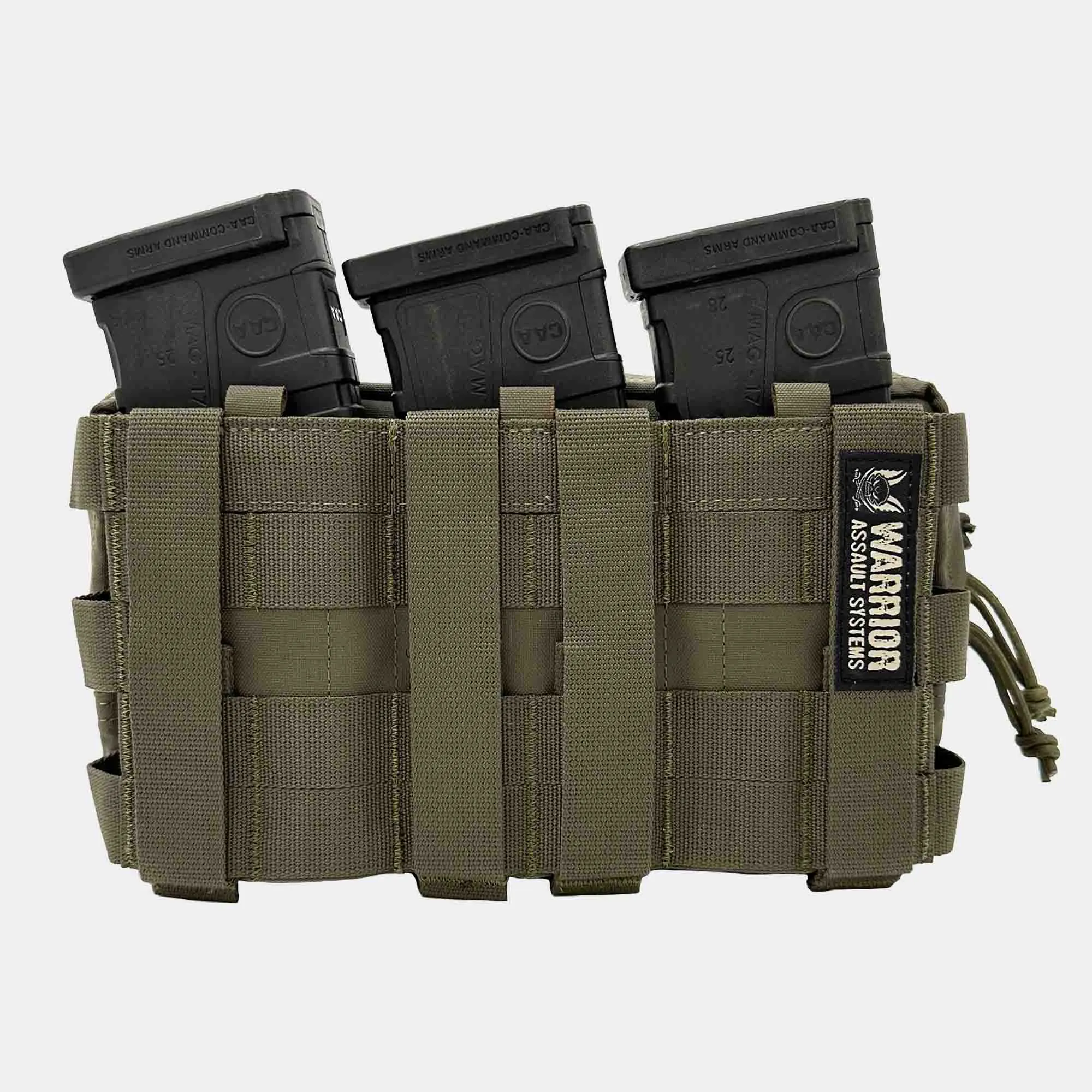 BOLSILLO MOLLE CON PORTACARGADOR TRIPLE  WARRIOR ASSAULT