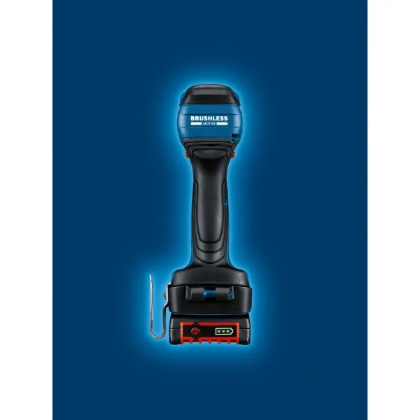 BOSCH  GDR 18V200  ATORNILLADORA CON IMPACTO CON 2 BATERíAS, LIION, 18 V, 4 AH, 200 NM, M6M16, CAJA ESPECIAL