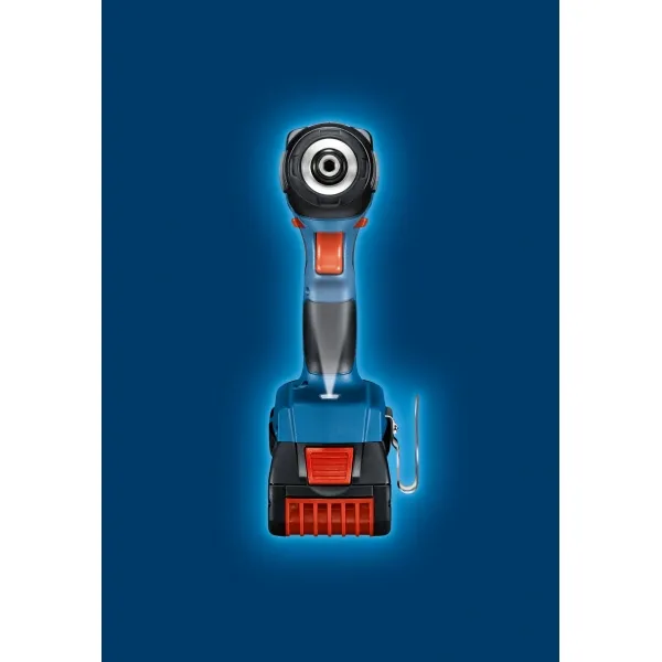 BOSCH  GDR 18V200  ATORNILLADORA CON IMPACTO CON 2 BATERíAS, LIION, 18 V, 4 AH, 200 NM, M6M16, CAJA ESPECIAL