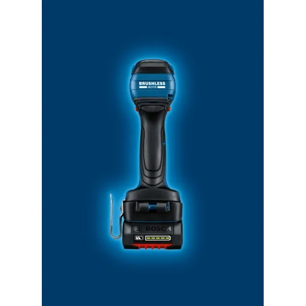 BOSCH  GDR 18V200  ATORNILLADORA CON IMPACTO CON 2 BATERíAS, LIION, 18 V, 4 AH, 200 NM, M6M16, CAJA ESPECIAL