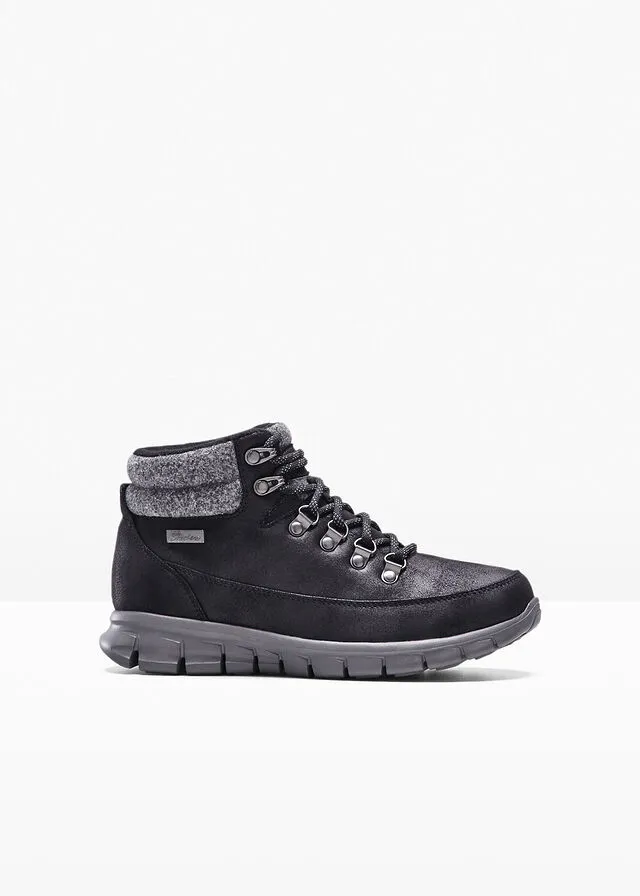 Botas con cordones de Skechers Negro