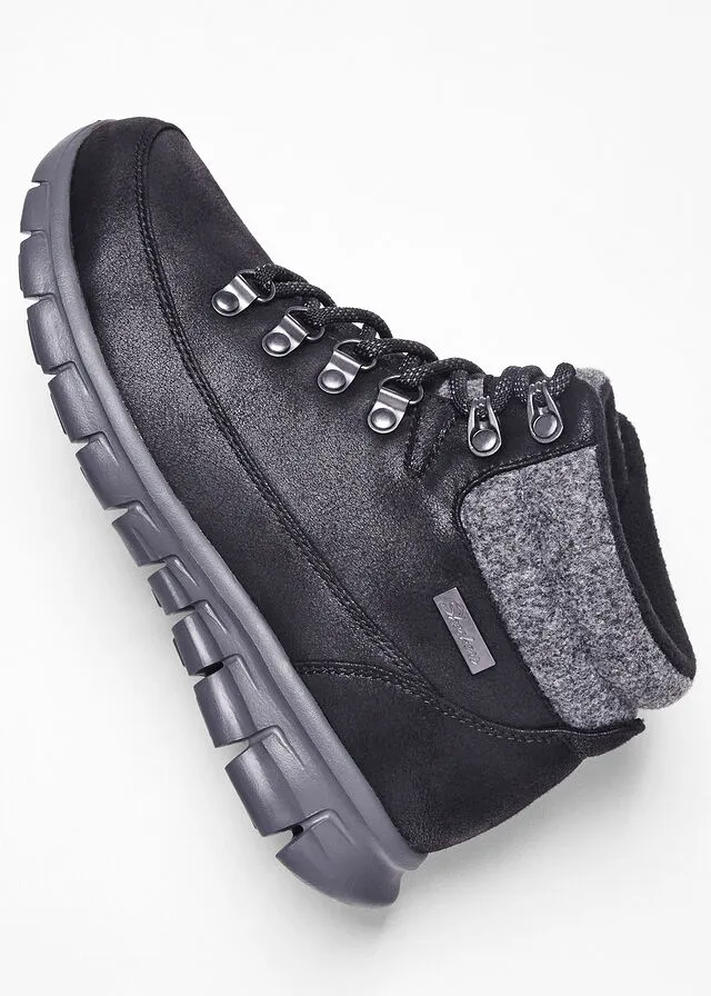 Botas con cordones de Skechers Negro
