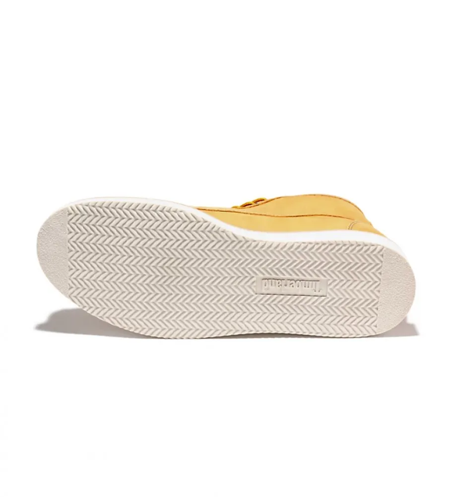 Botas de piel Newmarket II Boat Chukka mostaza