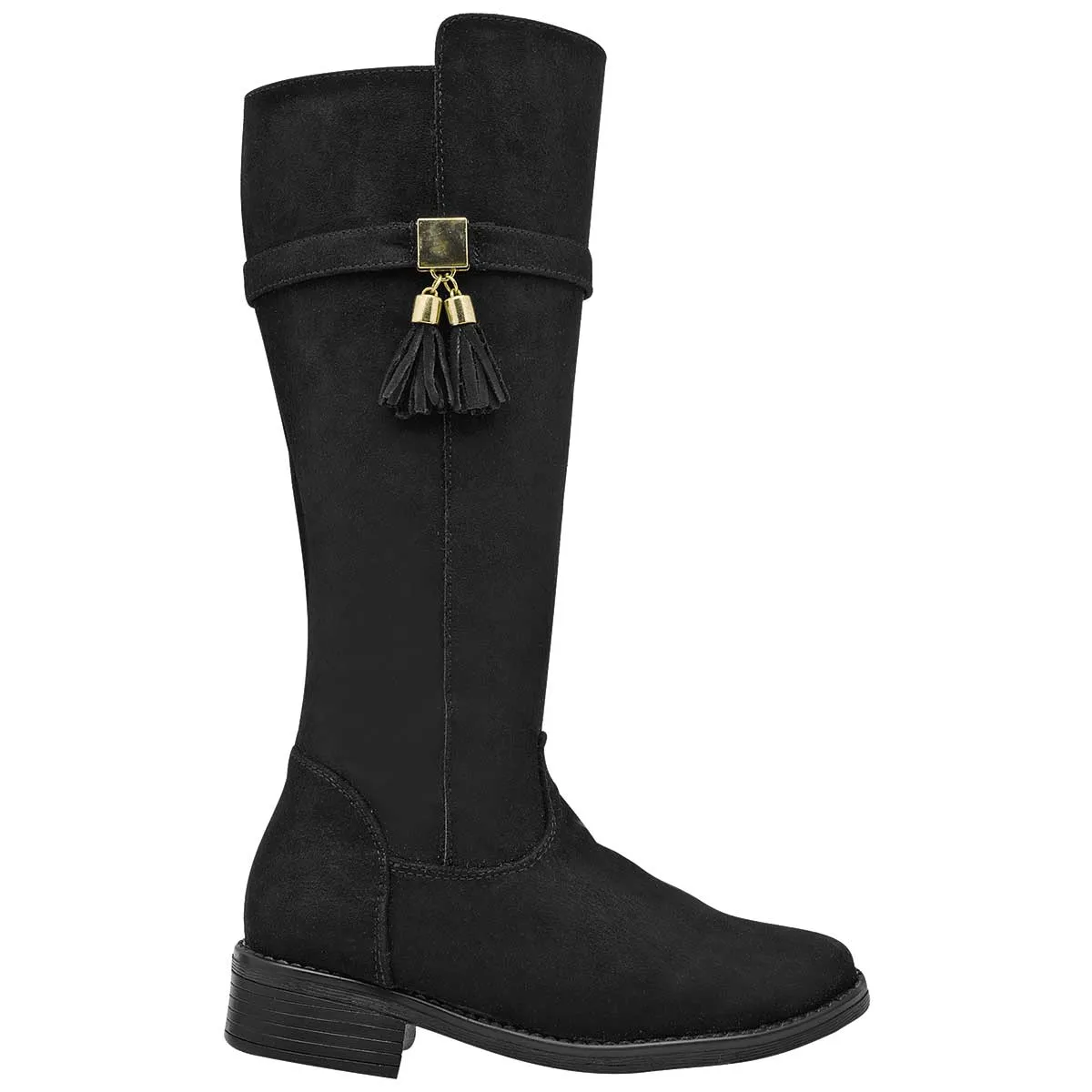 Botas Exterior Sintético Color Negro Para Niña De RBCOLLECTION